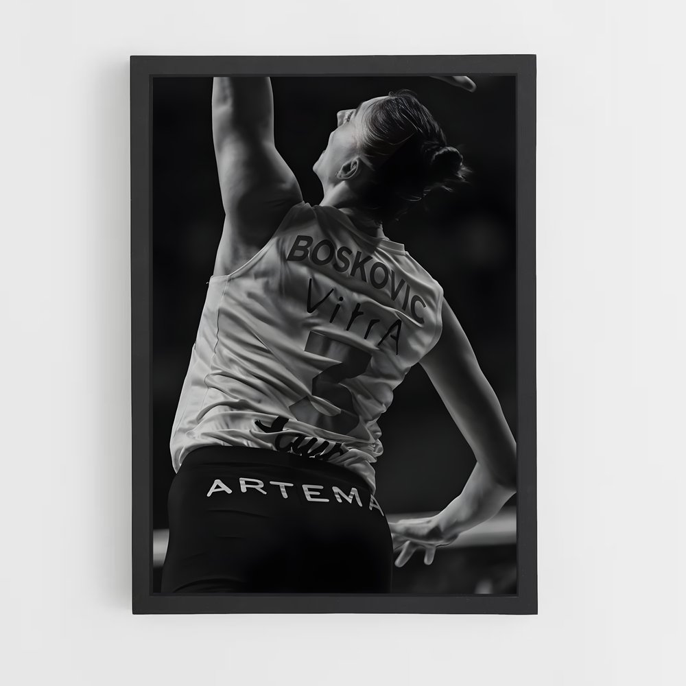 Poster Tijana boskovic – affiche Volleyball (vue 2)